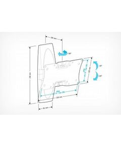 Купить Кронштейн для ТВ Holder LCDS-5062 белый, изображение 3 в компании Зеон