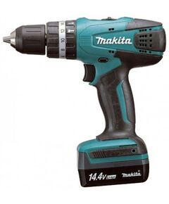 Купить Дрель ударная Makita HP347DWE Li-ion 14.4В, 30/15Нм, 400/1400об/мин, 2х1.5Ач, 1,4кг, кейс в компании Зеон