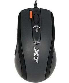 Мыши: Мышь A4-Tech X-718BK-Black 3xFire Game Optical Mouse USB 7btn+Roll RTL фотографии