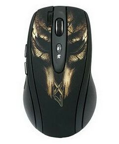 Мыши: Мышь A4-Tech XL-750BH-Black-Brown Игровая, 3600dpi, USB 7but+Roll RTL фотографии
