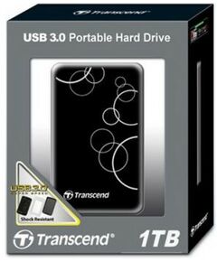 Купить Внешний жесткий диск Transcend StoreJet 25A3 1Tb USB3.0 Portable 2.5" EXT RTL [TS1TSJ25A3K], изображение 3 в компании Зеон