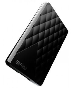 Внешние жесткие диски: Внешний HDD Silicon Power Diamond D06 2Tb Black USB3.0 Portable 2.5" HDD EXT RTL [SP020TBPHDD06S3K] фотографии
