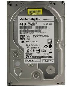 Жесткие диски: Жёсткий диск Western Digital 4 Tb Ultrastar DC HC310 SATA 6Gb/s 3.5" 7200rpm 256Mb [HUS726T4TALE6L4] фотографии