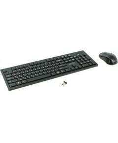 Клавиатуры: Клавиатура Oklick 250M Black Кл-ра, USB, FM+Мышь 3кн, Roll, USB, FM [997834] фотографии