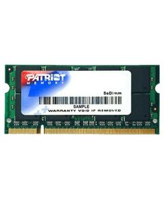 Купить Модуль памяти Patriot 2Gb DDR-II SODIMM  1.8v 200-pinCL6 (for NoteBook) [PSD22G8002S] в компании Зеон