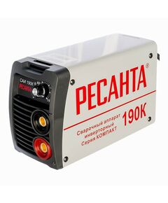 Сварочные аппараты: Сварочный аппарат инверторный РЕСАНТА САИ-190К компакт фотографии