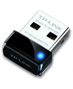 Беспроводные сети: Беспроводной адаптер TP-Link TL-WN725N Wireless N USB Nano  Adapter, 802.11b/g/n, 150Mbps фотографии