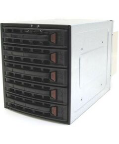 Купить Корзина для дополнительных HDD SuperMicro CSE-M35TQB Mobile Rack Black корзина+backplane на 5Hot-swap SAS/SATA HDD, для корпусов SC743/745/748 в компании Зеон