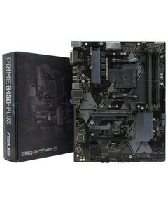 Купить Материнская плата Asus PRIME B450-PLUS AM4 B450 2xPCI-E DVI+HDMI GbLAN SATA ATX 4DDR4 RTL в компании Зеон