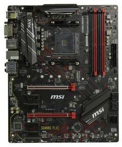 Купить Материнская плата MSI B450 GAMING PLUS MAX AM4 B450 2xPCI-E DVI+HDMI GbLAN SATA ATX 4DDR4 RTL в компании Зеон