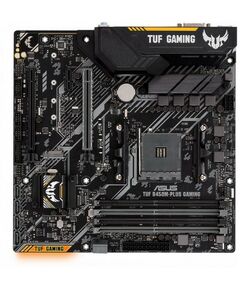 Купить Материнская плата Asus TUF GAMING B450M-PLUS II AM4  2xPCI-E DVI+HDMI GbLAN SATA MicroATX 4DDR4 RTL в компании Зеон