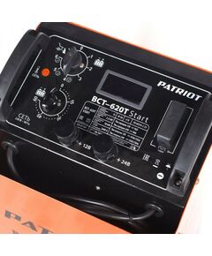 Зарядные и пуско-зарядные устройства: Устройство пуско-зарядное Patriot BCT-620T Start 3.3кВт, 12/24В, 90-500А/час, 25кг [650301565] фотографии