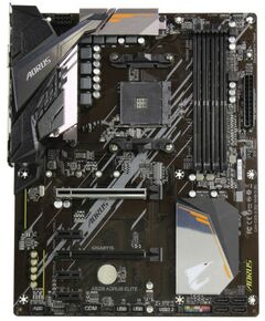 Материнские платы: Материнская плата GigaByte A520 AORUS ELITE AM4 <AMD A520> 2xPCI-E DVI+HDMI GbLAN SATA RAID ATX 4DDR4 RTL фотографии