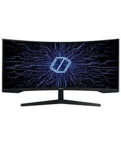 Мониторы: ЖК-монитор Samsung LC34G55TWWIXCI 34", черный фотографии