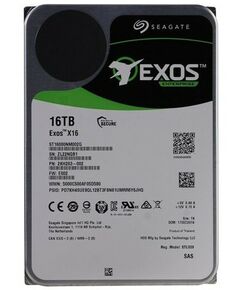 Жесткие диски: Жёсткий диск Seagate 16 Tb Exos 3.5" SAS 12Gb/s 7200rpm 256Mb [ST16000NM002G] фотографии