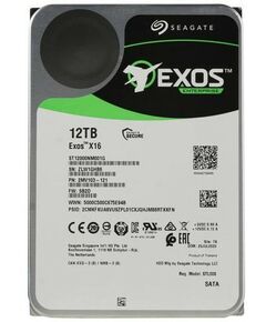 Купить Жёсткий диск Seagate 12 Tb Exos X16 SATA 6Gb/s 3.5" [ST12000NM001G] в компании Зеон