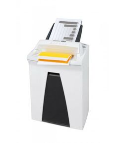 Уничтожители документов: Уничтожитель документов HSM SECURIO AF150 4.5x30 34 л, 65 мм/сек, защита от перегрева, реверс фотографии