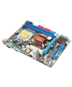 Купить Материнская плата Esonic G41CRL3 LGA775 G41 PCI-E+SVGA LAN SATA MicroATX 2DDR2 RTL, изображение 2 в компании Зеон