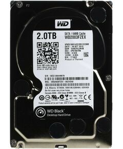 Купить Жесткий диск Western Digital 2 Tb Black SATA 6Gb/s 3.5" 7200rpm 64Mb [WD2003FZEX] в компании Зеон