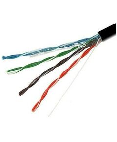 Купить Кабель UTP уличный  Caplex IZ-C4U5-0203-B305 Cat5e 4 пары UTP PE (внешний, -60°C/+60°С), чёрный, коробка 305 м в компании Зеон