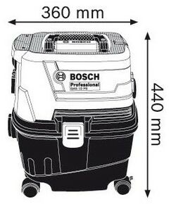 Строительные пылесосы: Строительный пылесос BOSCH GAS 15 PS 1100 Вт, 10 л, 6 кг фотографии