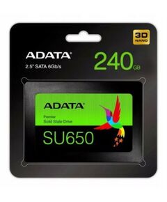 Купить Накопитель AData 240 Gb Ultimate SU650 SATA 6Gb/s 2.5" 3D TLC [ASU650SS-240GT-R] в компании Зеон