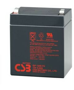 Купить Аккумулятор CSB GP-1245 12V, 4.5Ah, для UPS в компании Зеон