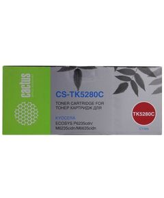 Для Kyocera: Тонер-картридж Cactus Kyocera CS-TK5280C Cyan для Kyocera P6235cdn/M6235cidn/M6635cidn фотографии