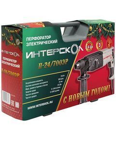 Перфораторы: Перфоратор Интерскол П-24/700ЭР SDS plus, кейс [160.1.0.00] фотографии