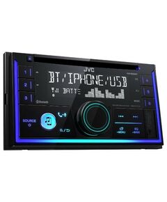 Купить Автомагнитола JVC KW-R930BT 4x50 Вт, тюнер (FM, AM, SW), MP3, WMA, поддержка iPod, Bluetooth, разъем USB, многоцветный дисплей, 2 DIN в компании Зеон