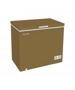 Морозильные камеры: Морозильный ларь WILLMARK CF-310CS объем 305 л, две корзины, цвет золотой фотографии