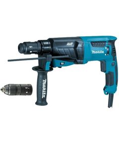 Купить Перфоратор Makita HR2631FT крепление SDS-Plus, макс. энергия удара 2.4 Дж, мощность 800 Вт, вес 3.1 кг, кейс в компании Зеон