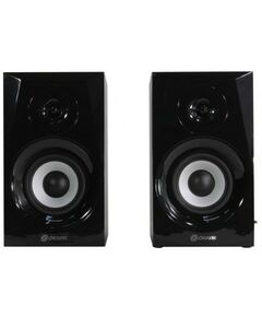 Купить Колонки Oklick OK-166 Black 2x20W, дерево,  Bluetooth [1112254] в компании Зеон