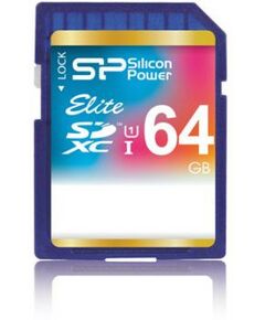 Secure Digital карты: Карта памяти Silicon Power SDXC 64Gb UHS-I [SP064GBSDXAU1V10] фотографии