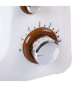 Миксеры: Миксер с чашей Endever Sigma 26 белый/коричневый фотографии