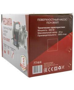 Насосы и насосные станции: Поверхностный насос РЕСАНТА ПСН-3600П фотографии