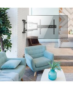 Крепеж для аудио-видео техники: Кронштейн ONKRON NP47 черный 40"-75", VESA: 100x100 - 400x400 мм фотографии