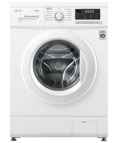 Стиральные машины: Стиральная машина LG F1296NDS0 узкая 44 см, загрузка 6 кг, прямой привод фотографии