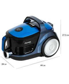 Купить Пылесос циклонного типа Pioneer VC321C azure blue, изображение 7 в компании Зеон