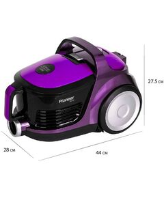 Купить Пылесос циклонного типа Pioneer VC321C ultra violet, изображение 7 в компании Зеон