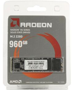 SSD-накопители: SSD-накопитель AMD 960 Gb Radeon R5 M.2 2280 B&M 6Gb/s [R5M960G8] фотографии