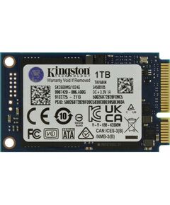 Купить SSD-накопитель Kingston 1Tb KC600 mSATA [SKC600MS/1024G], изображение 3 в компании Зеон