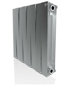 Радиаторы: Радиатор Royal Thermo PianoForte 500 new/Silver Satin 8 секций [RTPNSS50008] фотографии