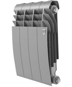 Радиаторы: Радиатор Royal Thermo BiLiner 350 /Silver Satin 4 секций [RTBSS35004] фотографии
