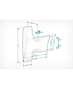 Купить Кронштейн Holder LCDS-5062 черный глянец, изображение 3 в компании Зеон