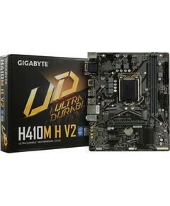 Купить Материнская плата GigaByte H410M H V2 LGA1200 H470 PCI-E Dsub+HDMI GbLAN SATA RAID MicroATX 2DDR4 RTL в компании Зеон