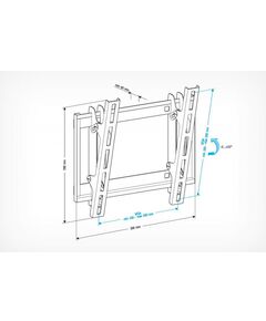 Купить Кронштейн Holder LCD-T2609-B, изображение 3 в компании Зеон