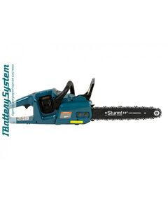 Цепные пилы: Пила цепная аккумуляторная Sturm! CSC3616BL 2x18 В, 1BatterySystem, шина 40 см, без ЗУ и АКБ фотографии