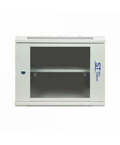 Шкафы и стойки: Шкаф монтажный ST ST-NC9U01 (серый) с полкой 450 х 400 х 530 мм фотографии