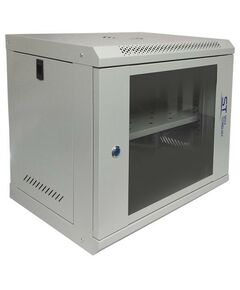 Шкафы и стойки: Шкаф монтажный ST ST-NC9U01 (серый) с полкой 450 х 400 х 530 мм фотографии